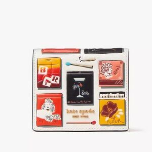 Morgan Matchbox Embossed Small Bifold Wallet